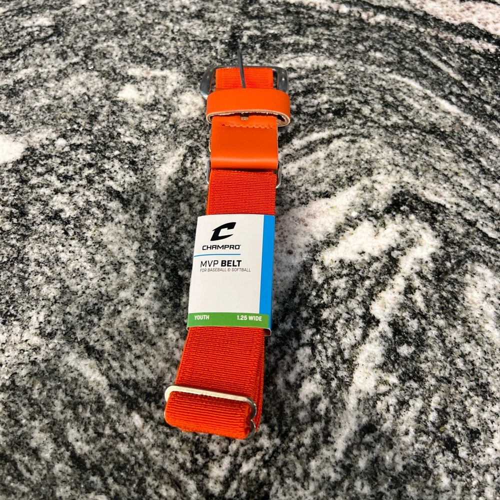 Champro Orange MVP Belt. Youth